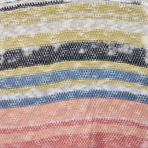 Ripcurl Sweater Womens Medium Open Knit Pullover Stripe Long Sleeve Beach Surf - Picture 4 of 6